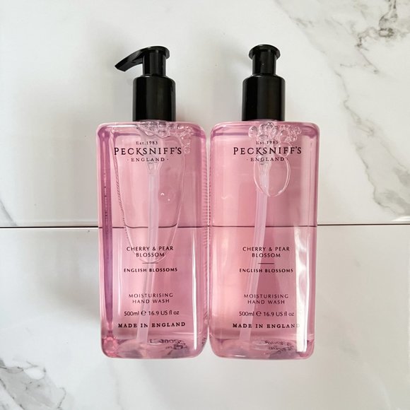 NEW 2x Pecksniffs Cherry & Pear Blossom Moisturizing Hand Wash 16.9 fl oz - Picture 1 of 1